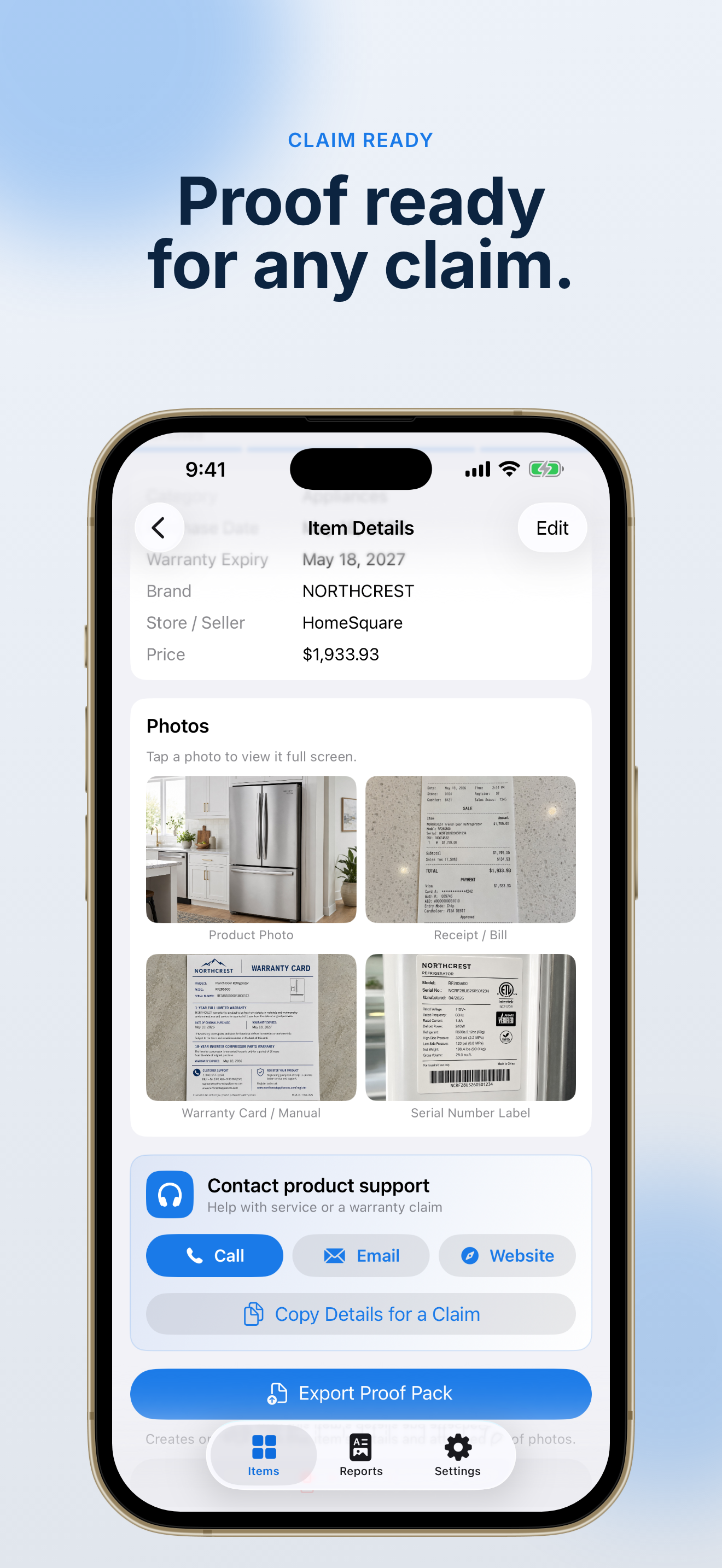 BillProof: Warranty Tracker screenshot 5