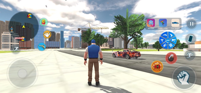 Grand Guerra Cidade Gang Herói screenshot 5