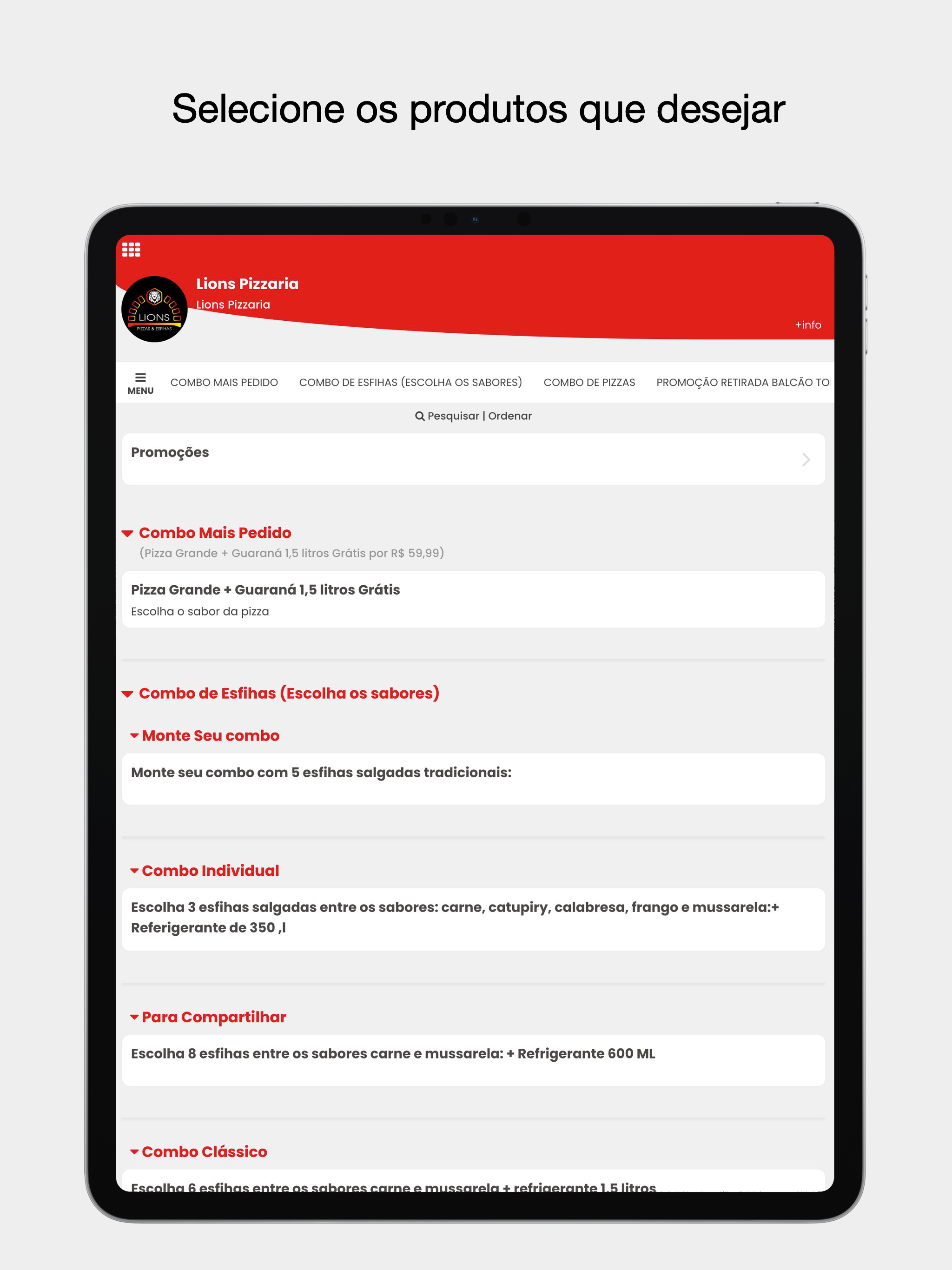 Pizzaria e Esfiharia Lions screenshot 5