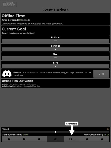Eternum Inc iPad screenshot