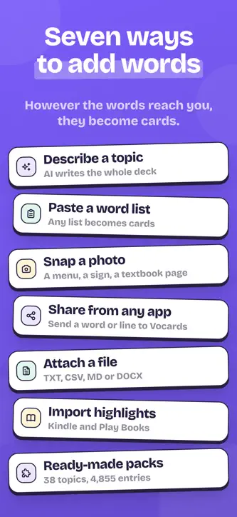 Vocards: Vocabulary Flashcards screenshot 8