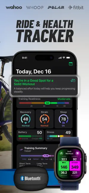 FITIV Ride GPS Cycling Tracker screenshot 2
