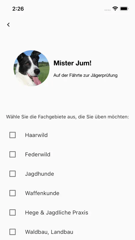 Mister Jum! - Jagdprüfung screenshot 2 of 4