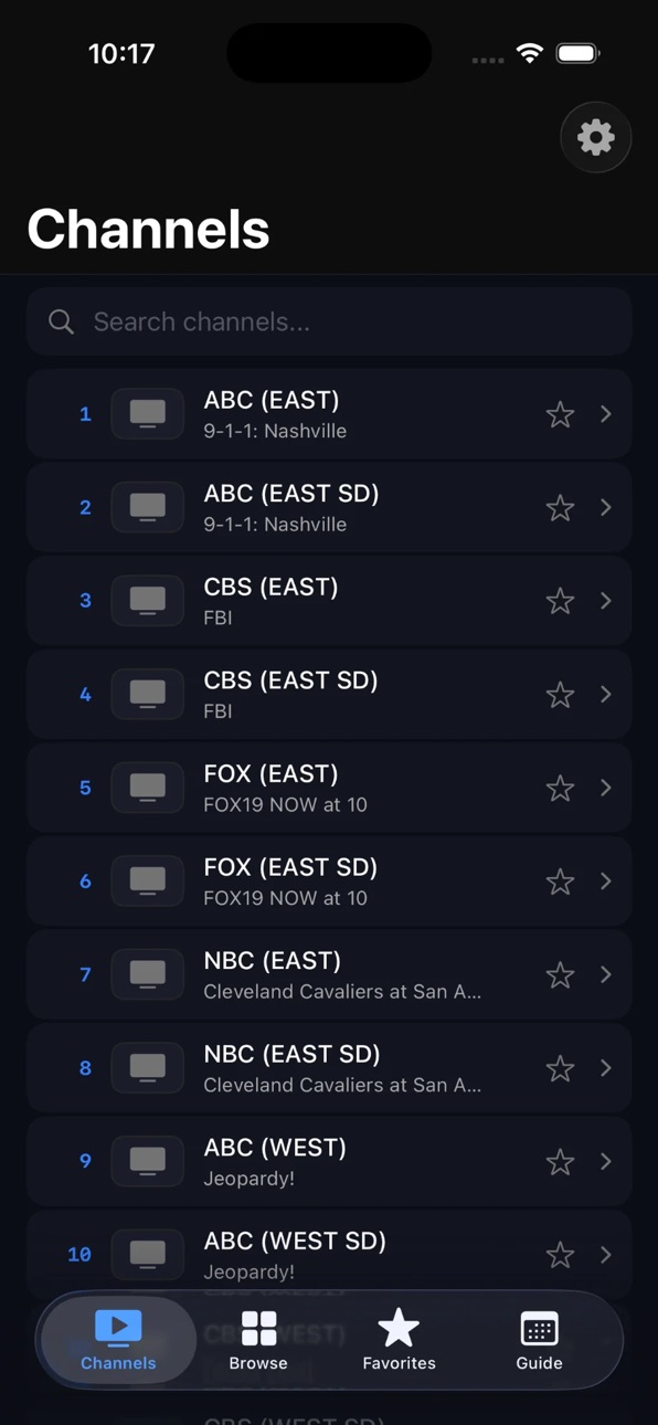 iPhone screenshot