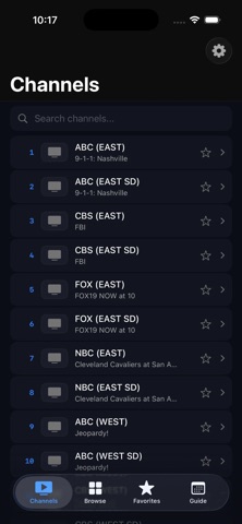 TiviTime iPhone screenshot