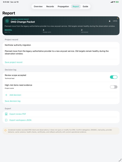 Zonebraid: DNS Change screenshot 8