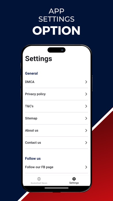 BasketballAll Latest News Screenshot