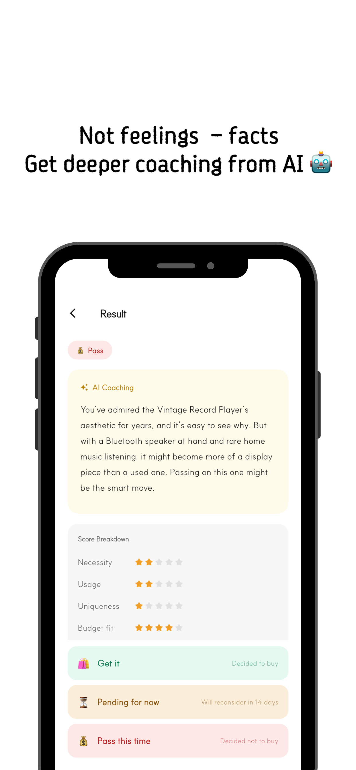 Gomgom - Purchase Decision screenshot 3