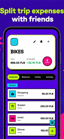 OweAway: Split Trip Expenses screenshot