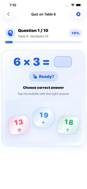 Multiplication Tables 1-100 screenshot 4
