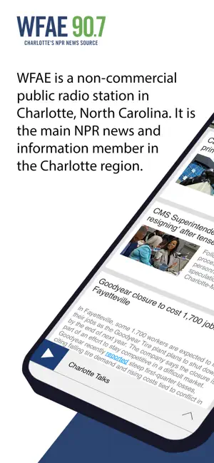 WFAE Public Radio App screenshot 1