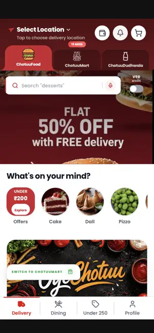 OyeChotuu screenshot 1