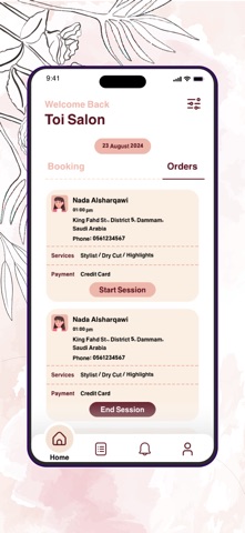 BELLEZZA Provider screenshot
