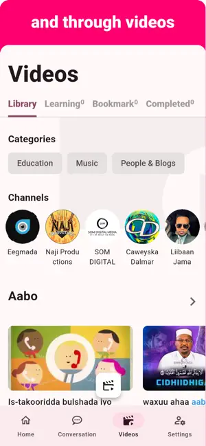 Somali - Listening Speaking screenshot 3