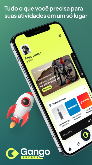Gango Sports app screenshot
