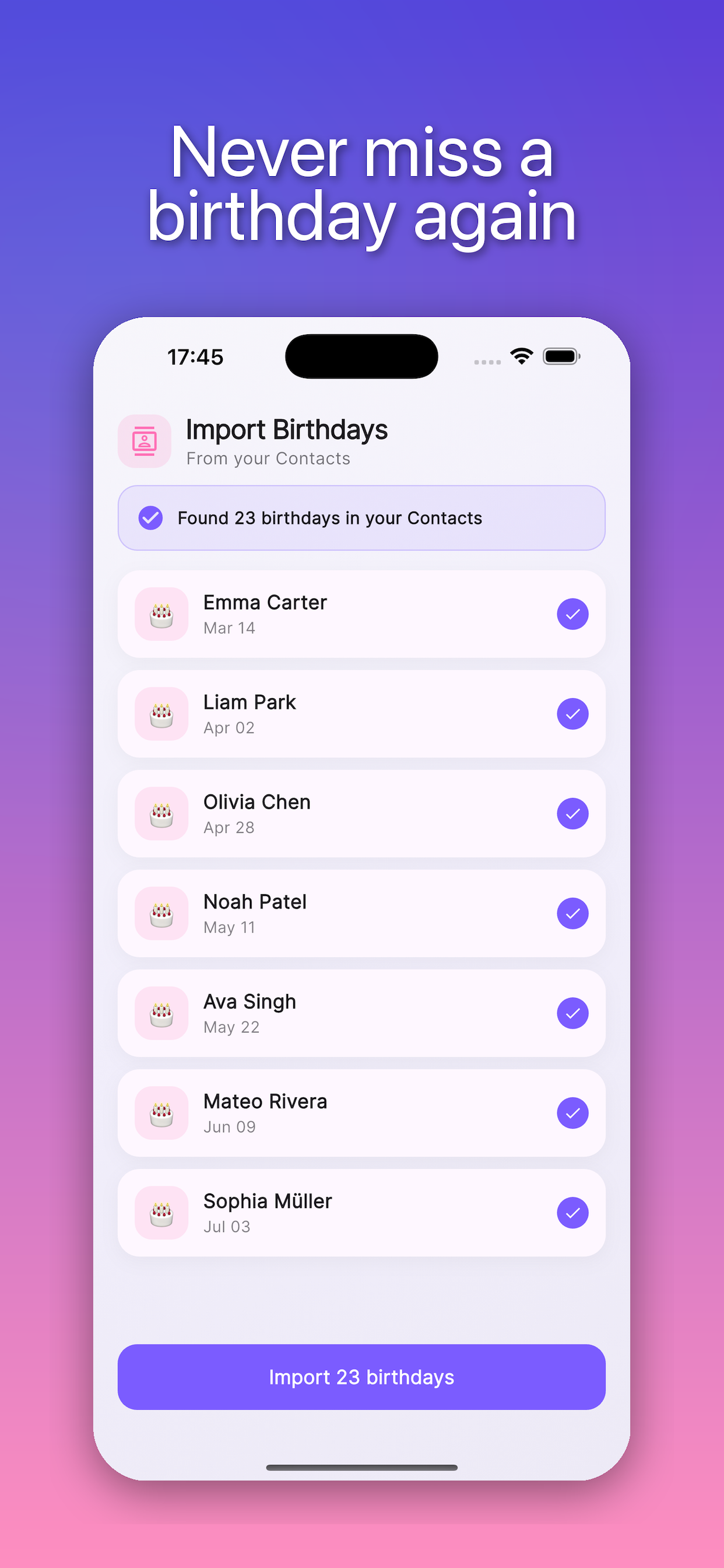 Soonly — Countdown to Big Days screenshot 6