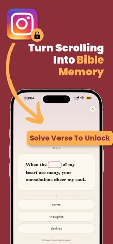 BibleLock: Stop Doom Scrolling Screenshot 3 of 5