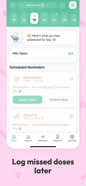 Pill Reminder: PillGadget screenshot 2