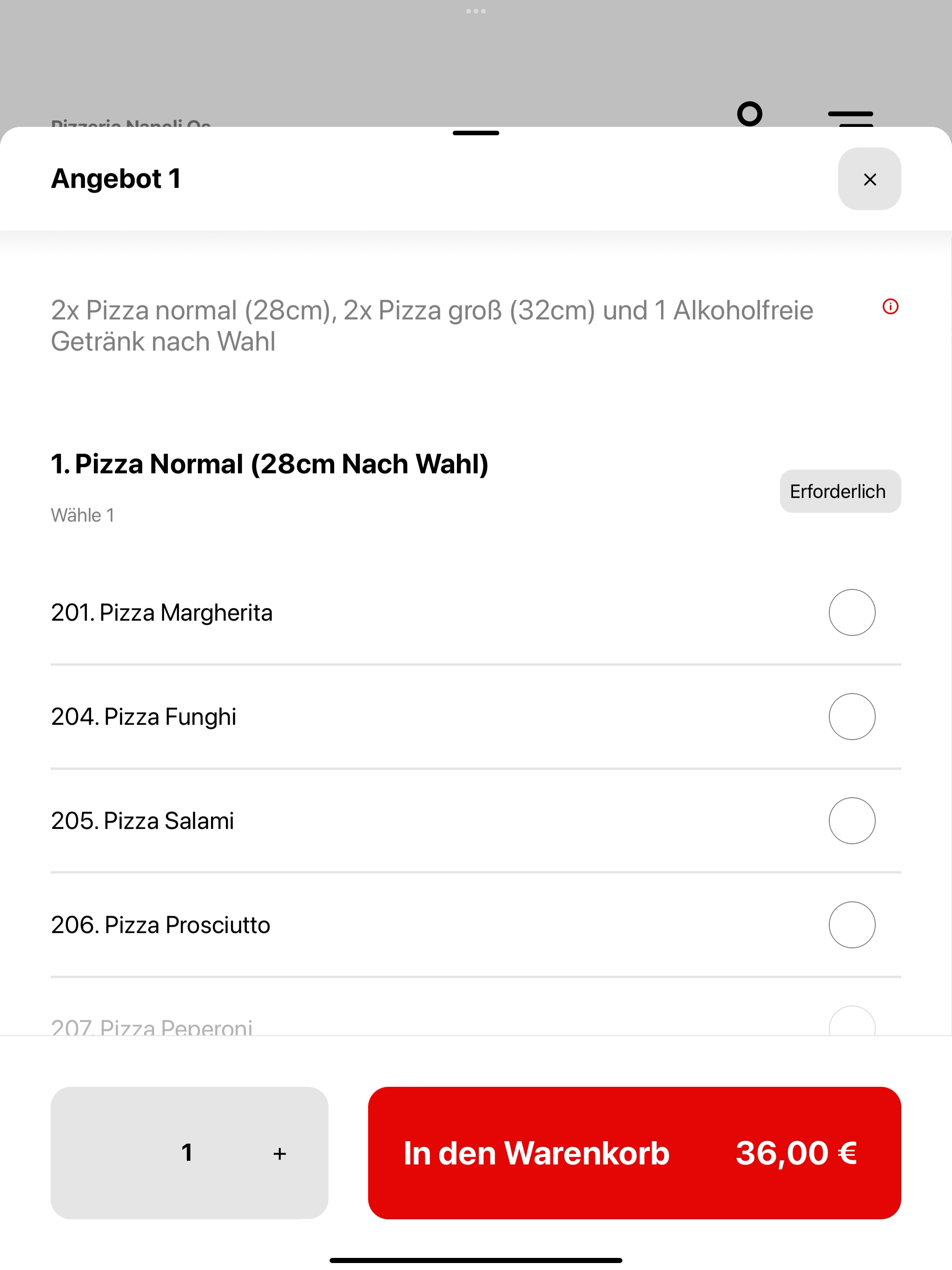 Pizzeria Napoli Os screenshot 8
