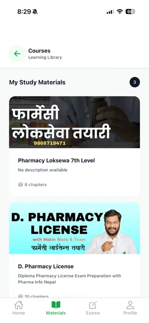 PharmaInfo - Learning screenshot 3