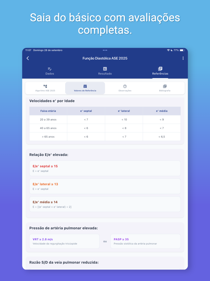 EchoDICOM Calc - Diástole 2025