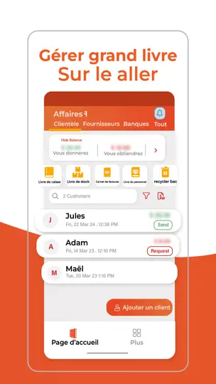 Capture d'écran de Gestion Budget En Français sur iPhone 2