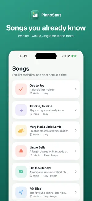 PianoStart screenshot 4