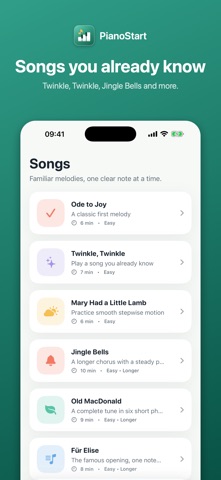 PianoStart screenshot 4