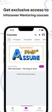 Infocareer Mentoring Hub screenshot