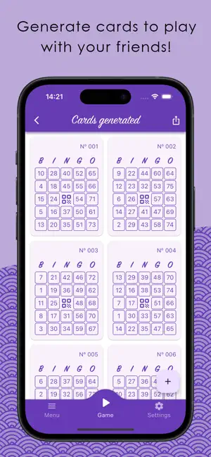 Bingo - Fun with friends screenshot 3