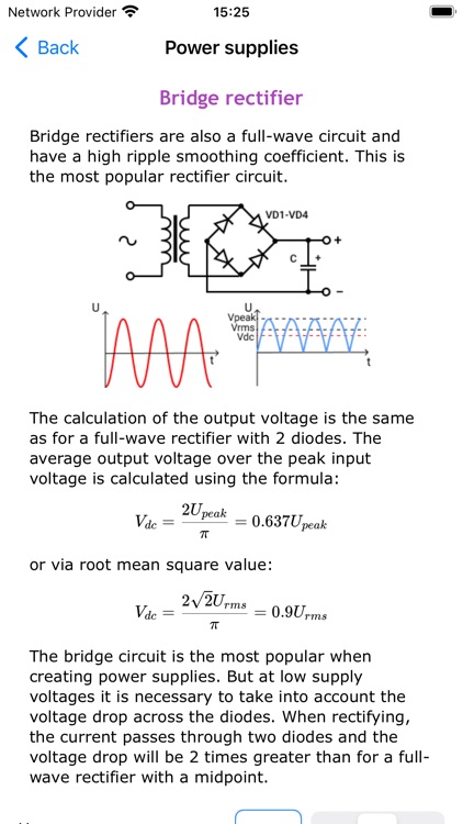 Electronic Circuits Calc Pro screenshot-5