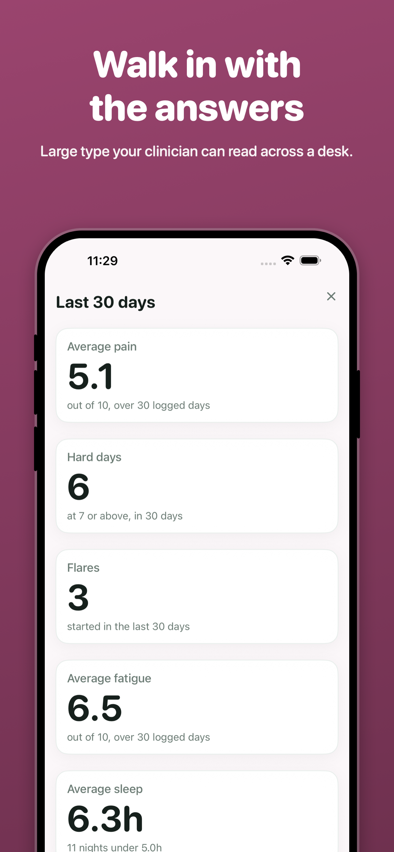 Ember: Fibromyalgia Tracker screenshot 6