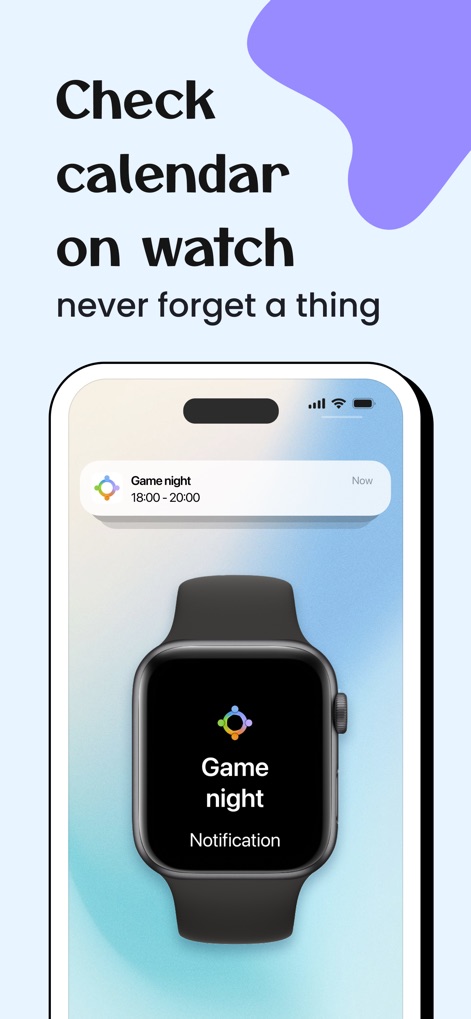 Shared Family Calendar: FamCal - このアプリは、スマートウォッチ上でのイベント通知機能と、手首でスケジュールを確認できる簡潔なインターフェースを提供し、どこからでも家族の予定にアクセスできます。