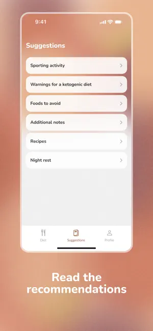 My diet by Nutribook screenshot 2