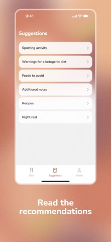 My diet by Nutribook Screenshot 2 of 4