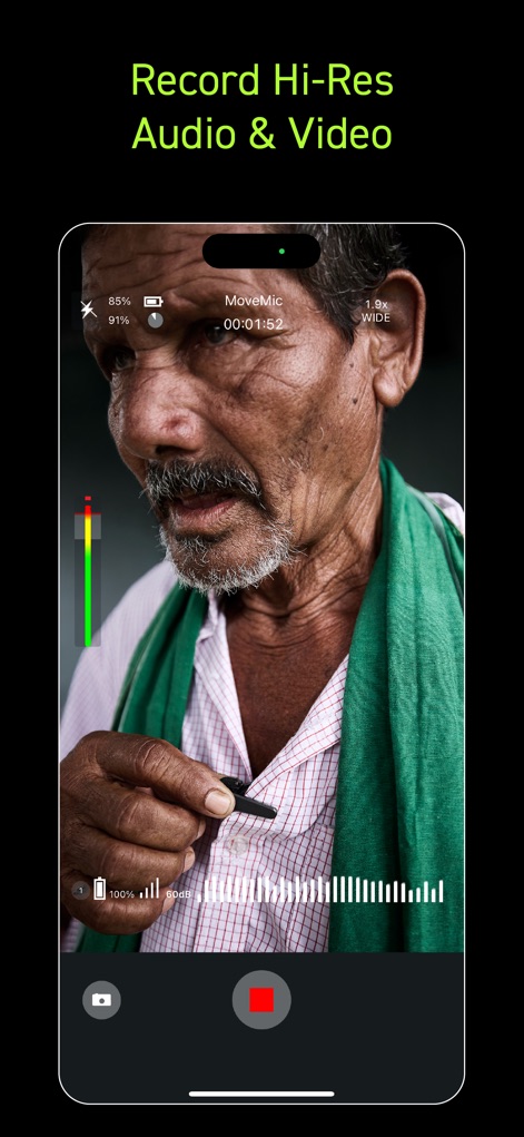 MOTIV Video - shure-motiv-video-recording-interface