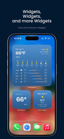 Dual Degrees – C° & F° Weather screenshot
