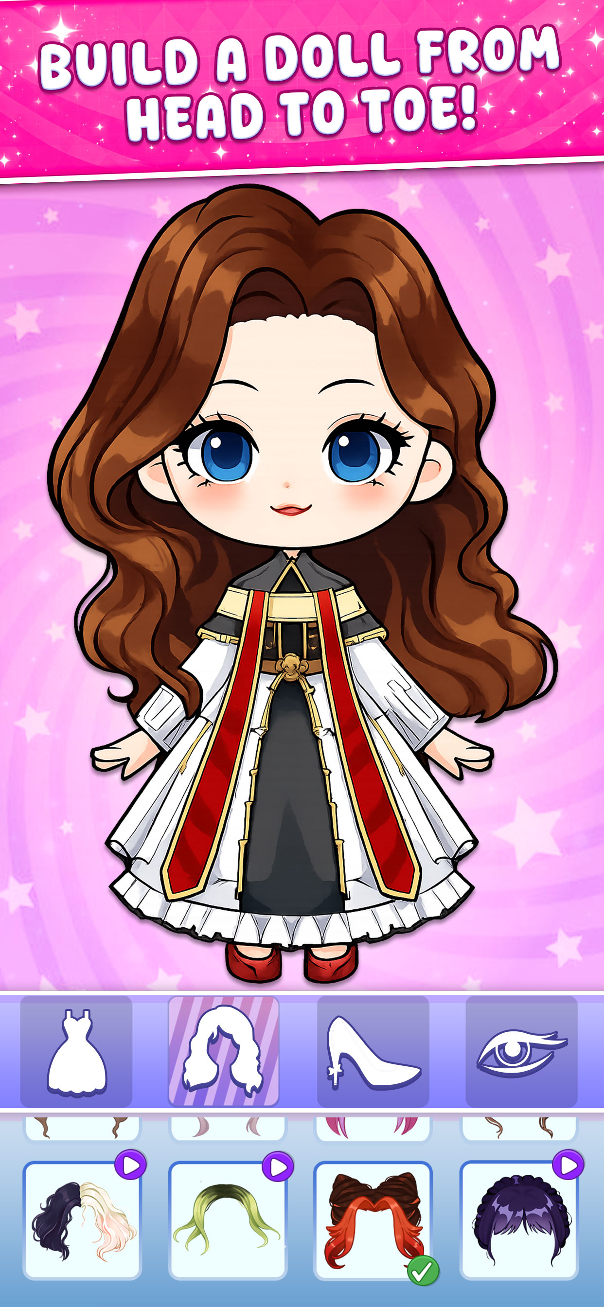 Chibi Dolls: Dress Up Salon