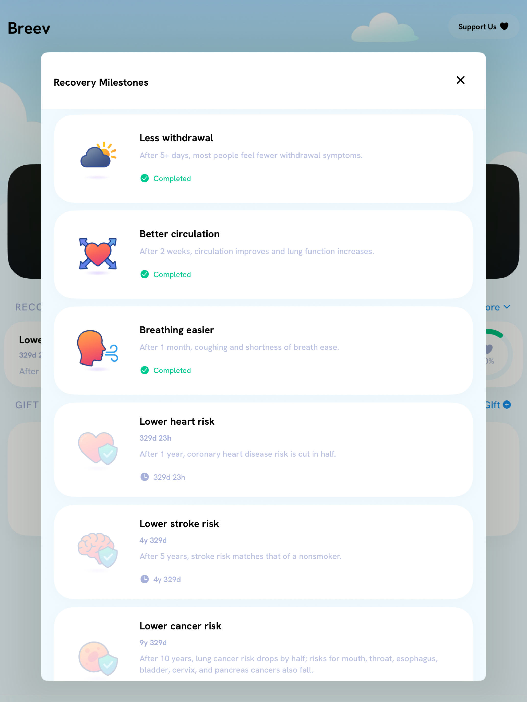 Quit Smoking Tracker - Breev screenshot 10