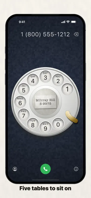 iRetroPhone - Rotary Dialer screenshot 5 of 9