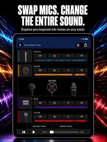 Stem Splitter & Song Recorder iPad screenshot