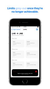 BLR Limits screenshot