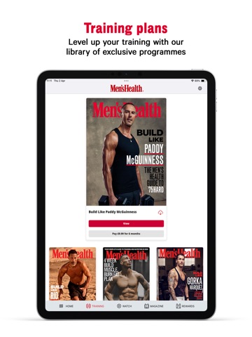 Men's Health UK iPad screenshot