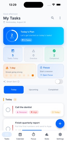 TaskFlow: To-Do & Planner Screenshot 1 of 5