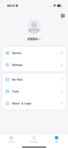 Screenshot of INFINITI