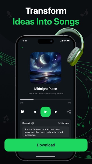 AI Music & Song Generator Screenshot