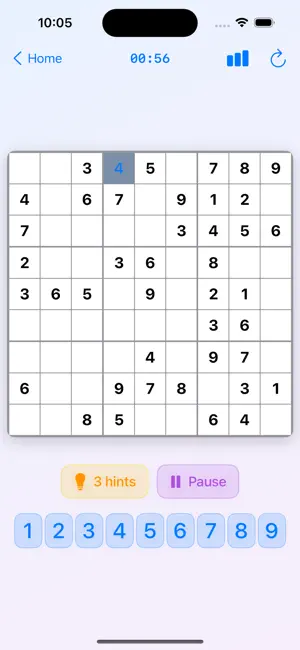 Sudoku Numbers Game screenshot 3
