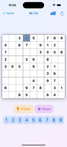 Sudoku Numbers Game screenshot