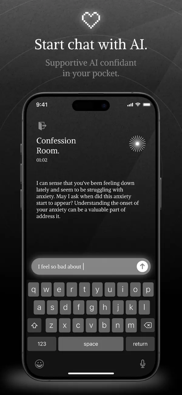 Screenshot #2 pour Confession Room｜Antistress, AI