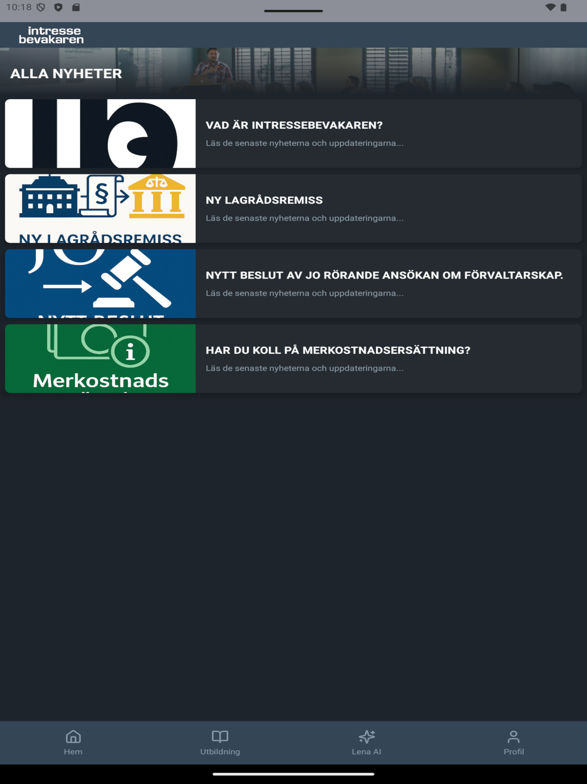Intressebevakaren screenshot 12
